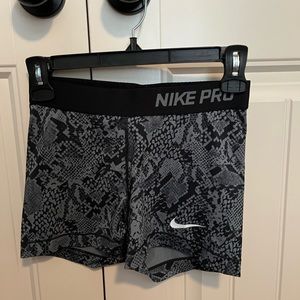 Snake print Nike spandex